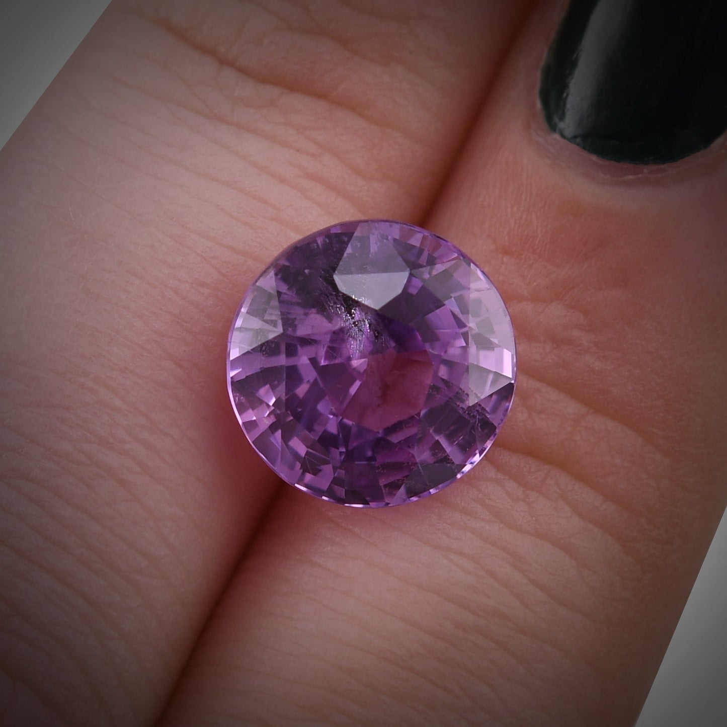 6.65 Carat Pink SRI LANKAN Round Sapphire CD