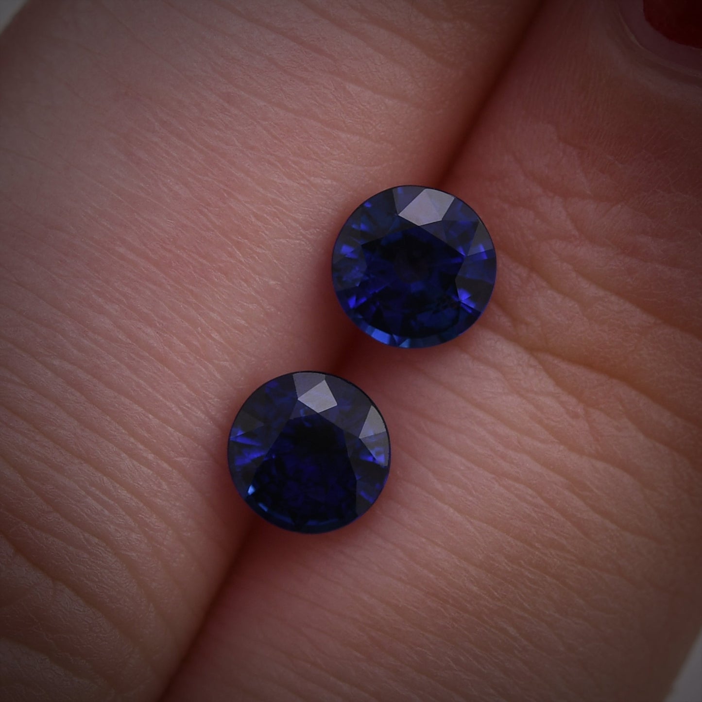 1.72 Carat Blue SRI LANKAN Round Sapphire