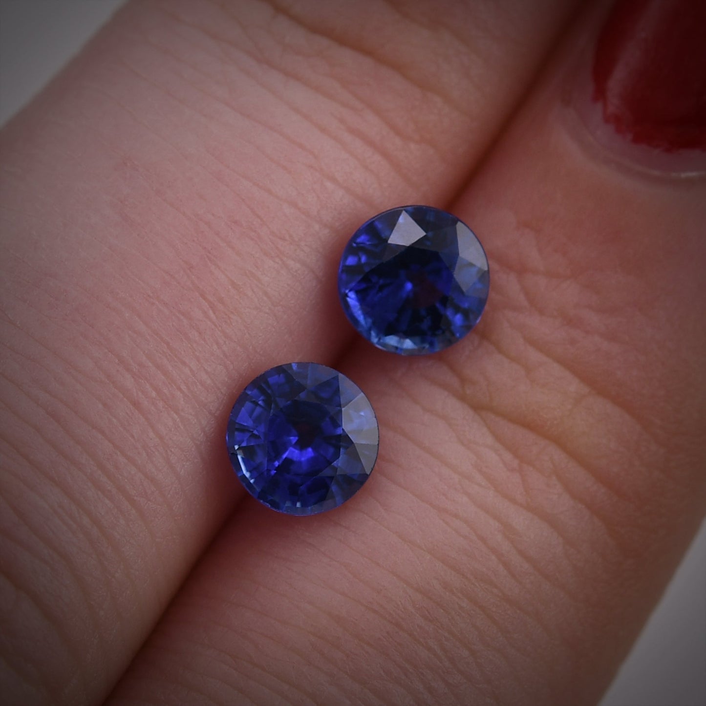 1.90 Carat Blue SRI LANKAN Round Sapphire