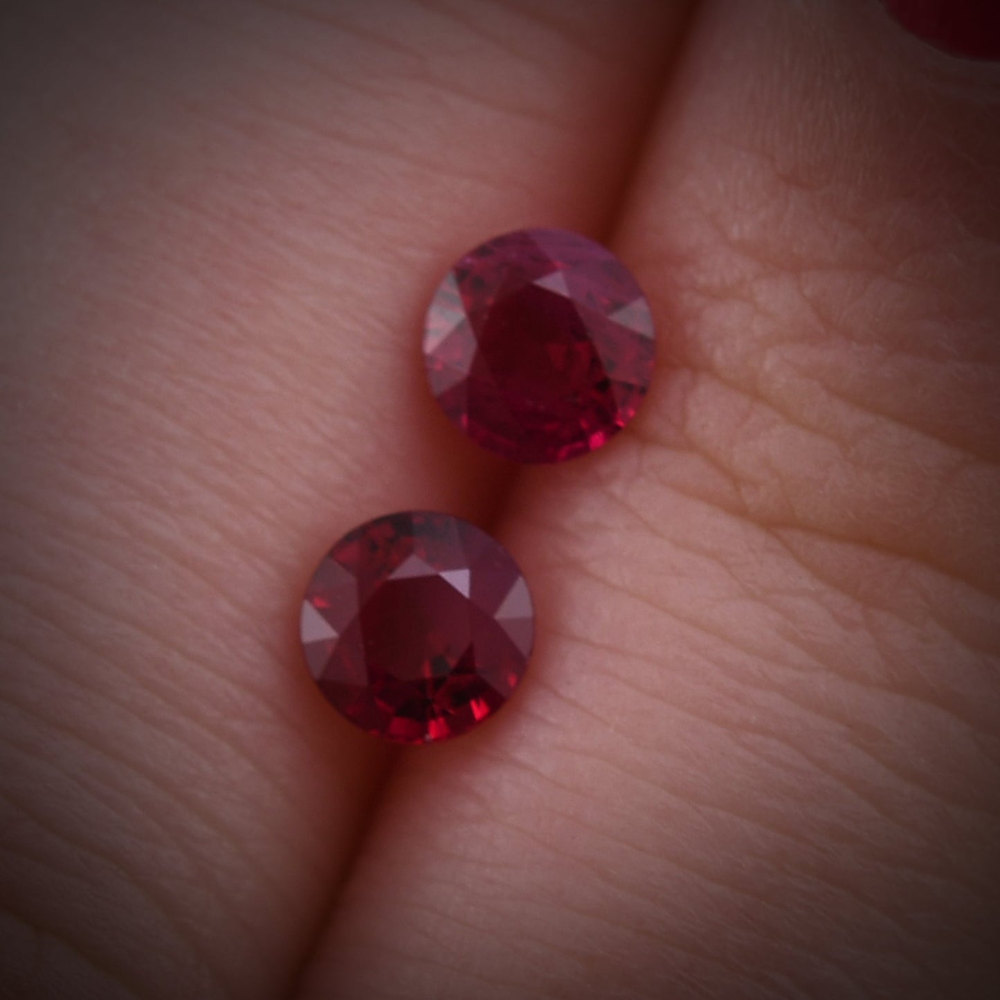 1.10 Carat Red MOZAMBICAN Round Ruby