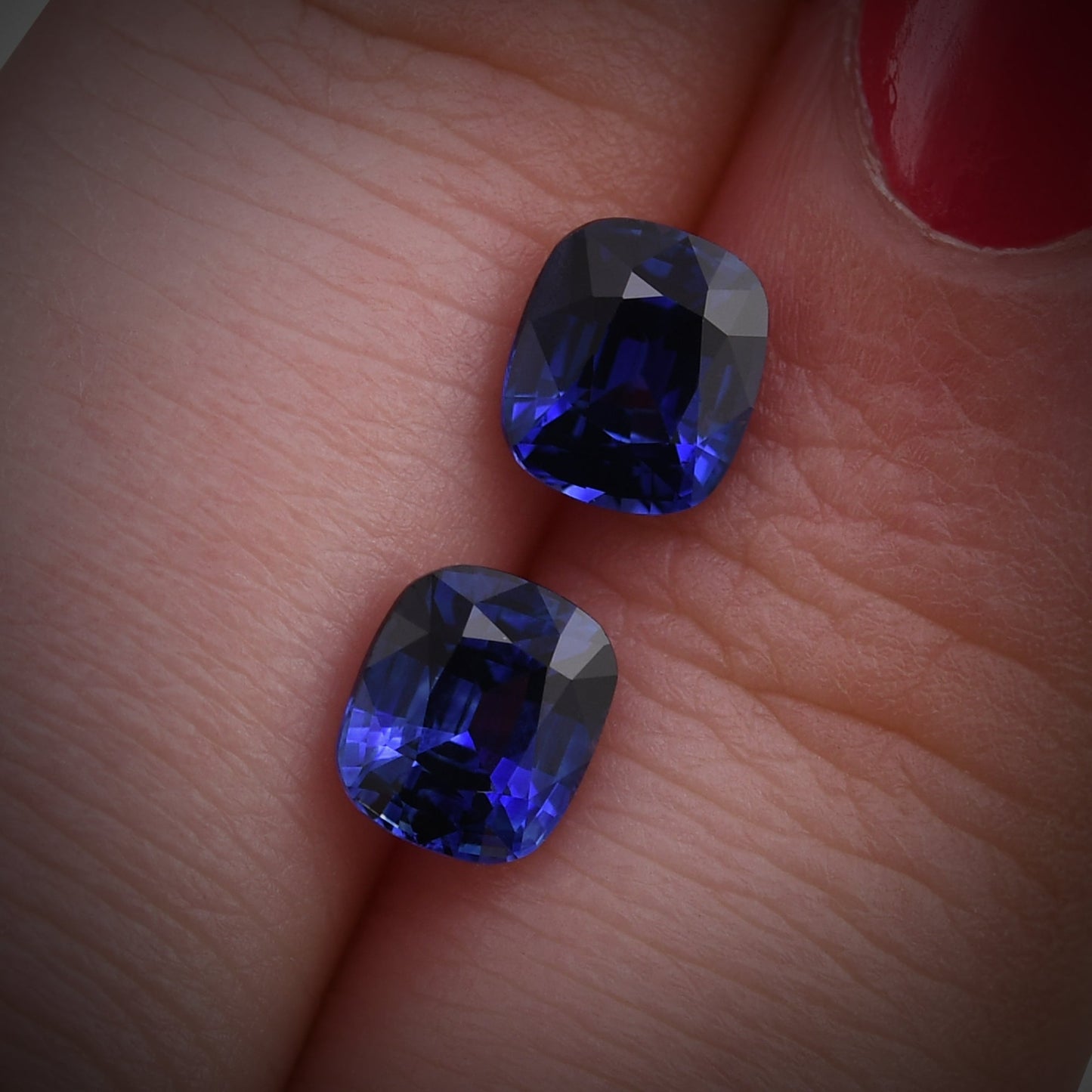 2.17 Carat Blue SRI LANKAN Cushion Sapphire