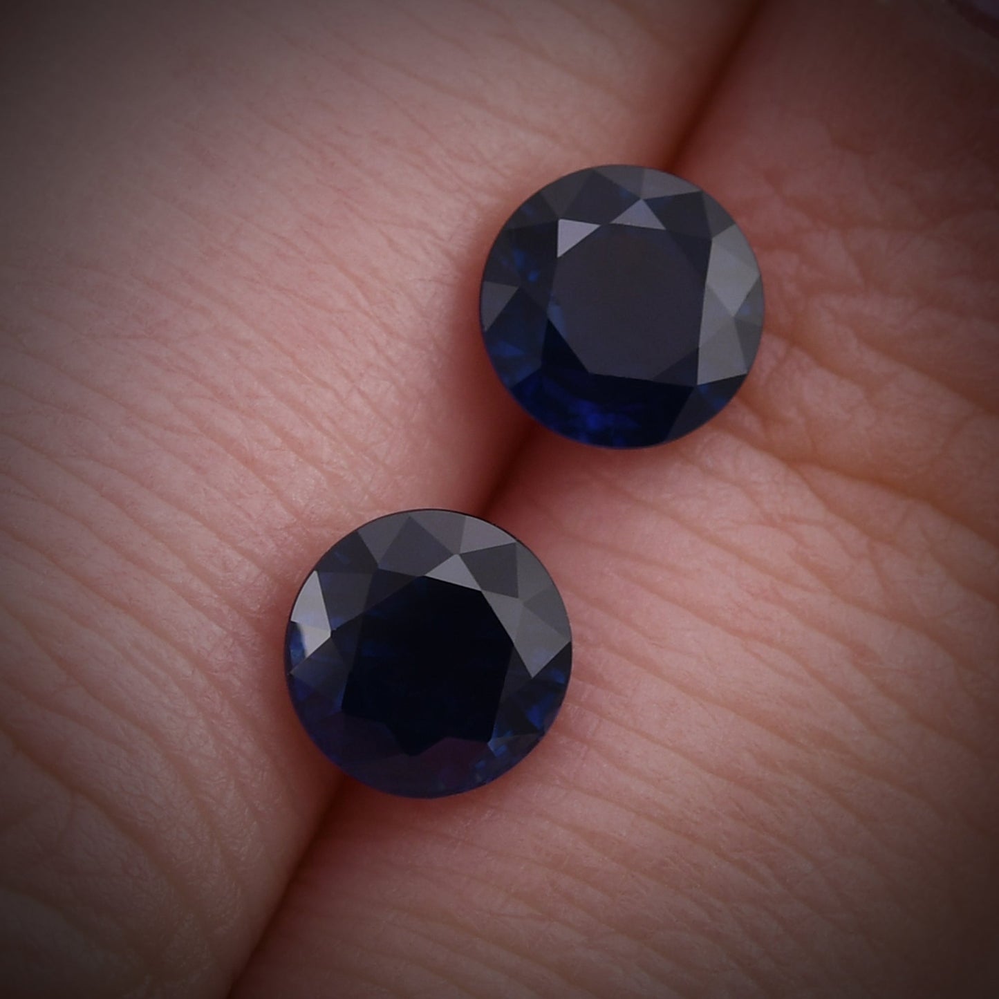 2.75 Carat Blue THAI Round Sapphire