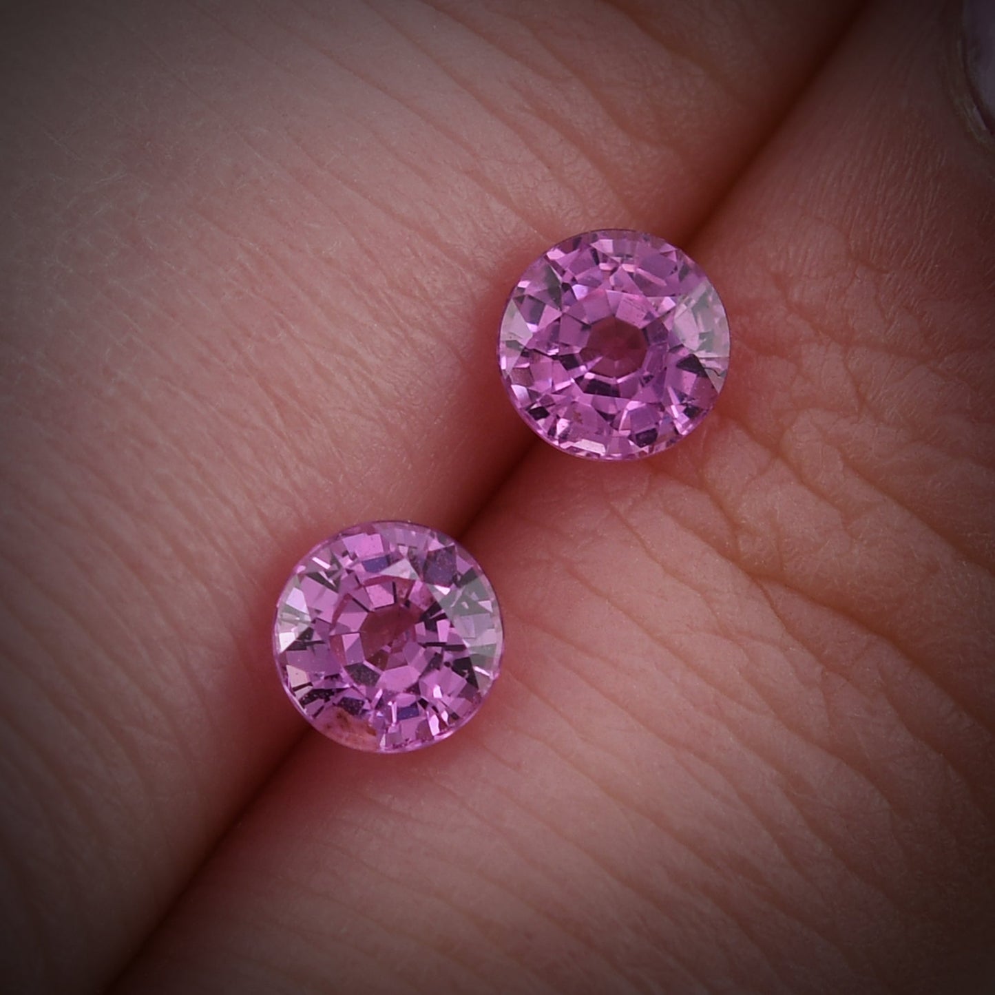 1.52 Carat Pink MADAGASCAR Round Sapphire