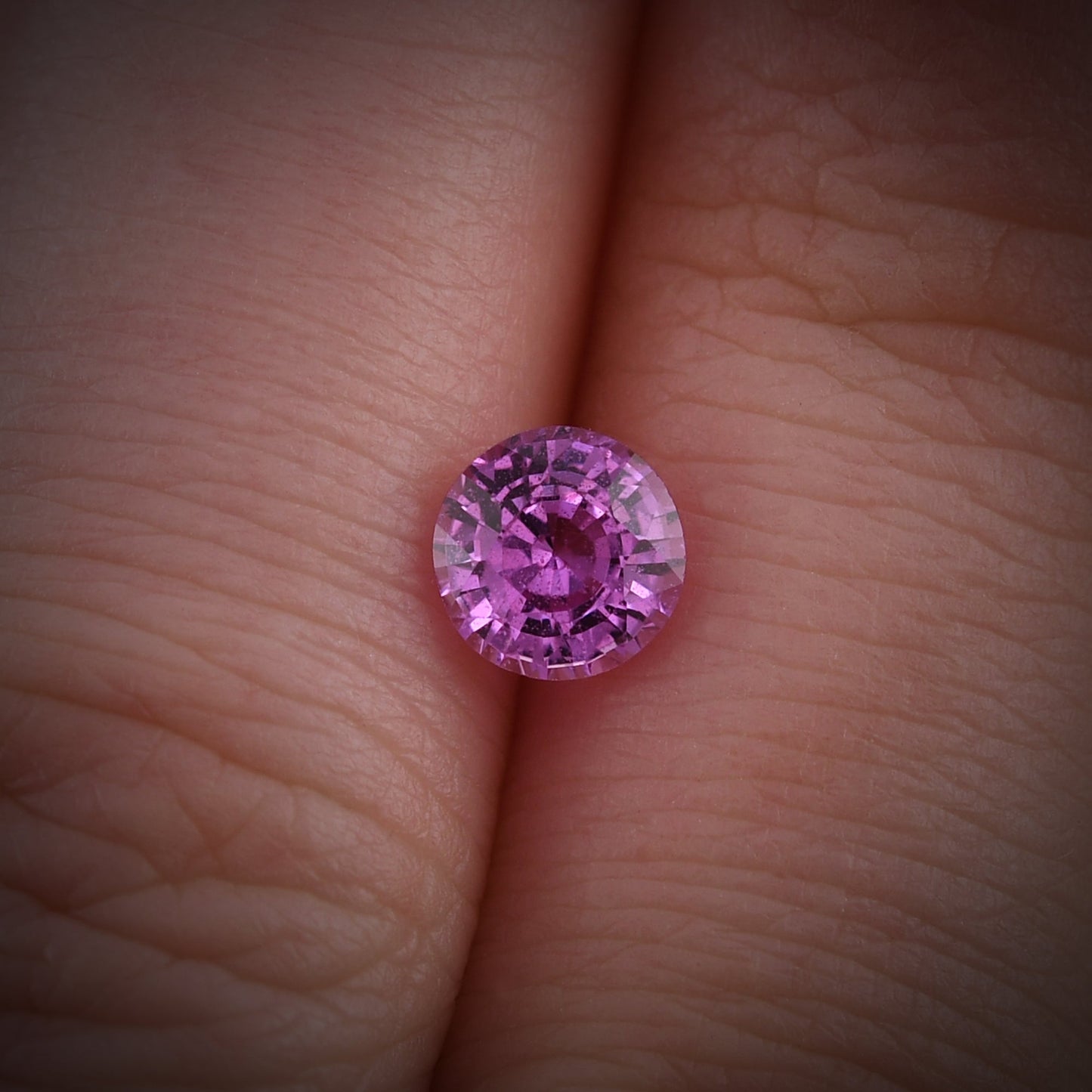 1.06 Carat Pink MADAGASCAR Round Sapphire