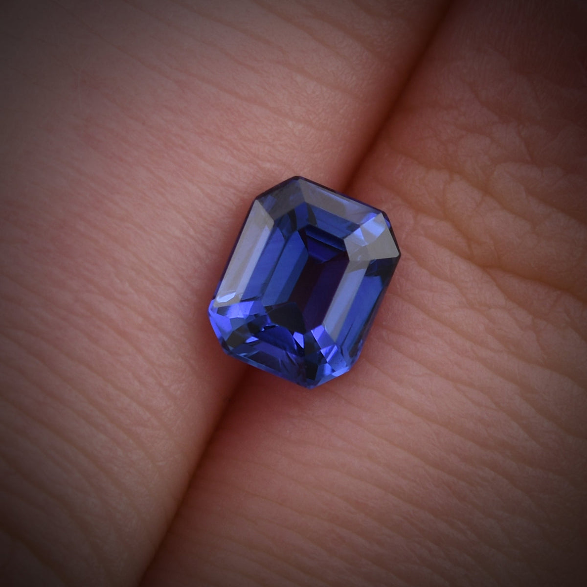 1,65 Karat blauer Smaragd-Saphir aus Sri Lanka, GIA-zertifiziert