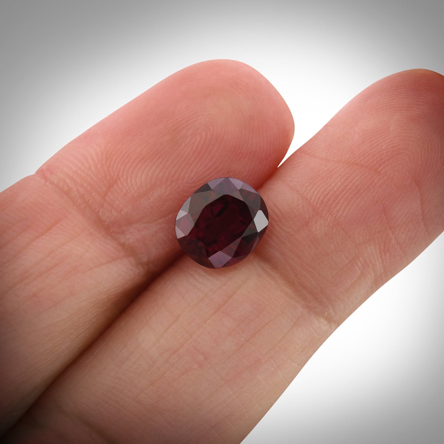 2.36 Carat Red THAI Oval Ruby GRS