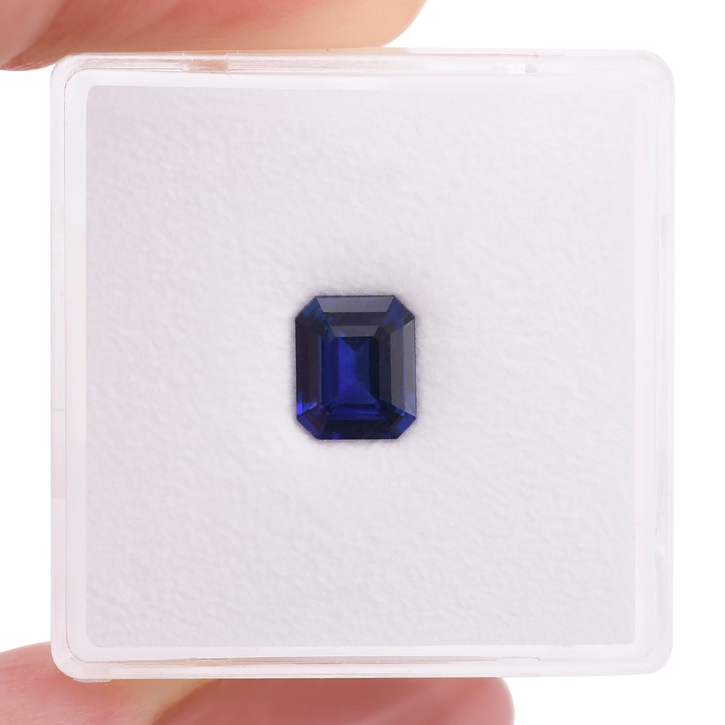 1,07 Karat blauer Smaragd-Saphir aus Sri Lanka