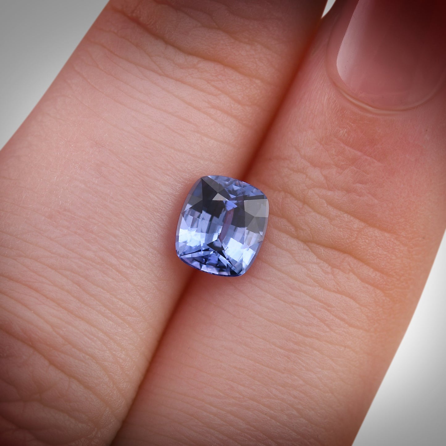 1.83 Carat Blue SRI LANKAN Cushion Sapphire