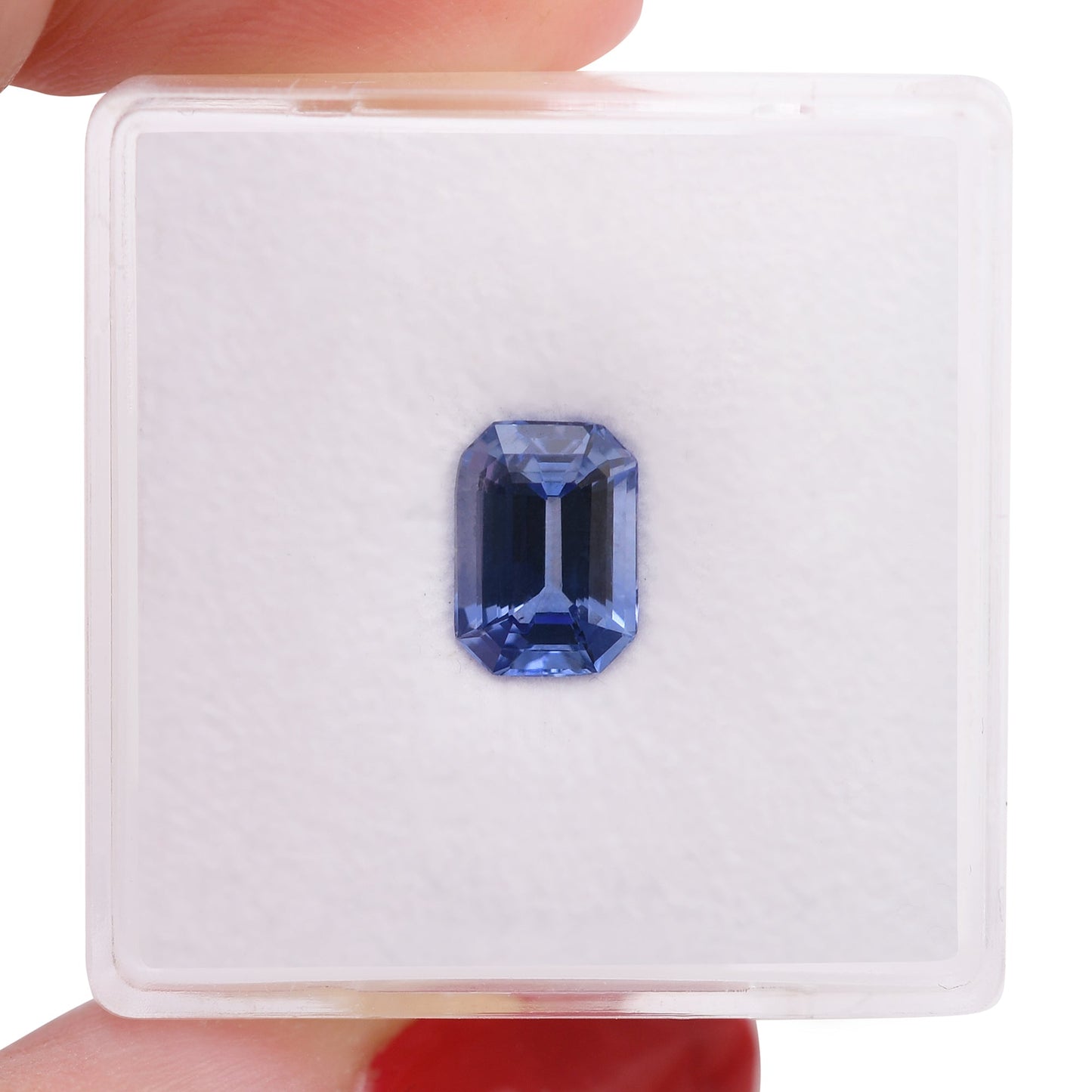 1,52 Karat blauer Smaragd-Saphir aus Sri Lanka