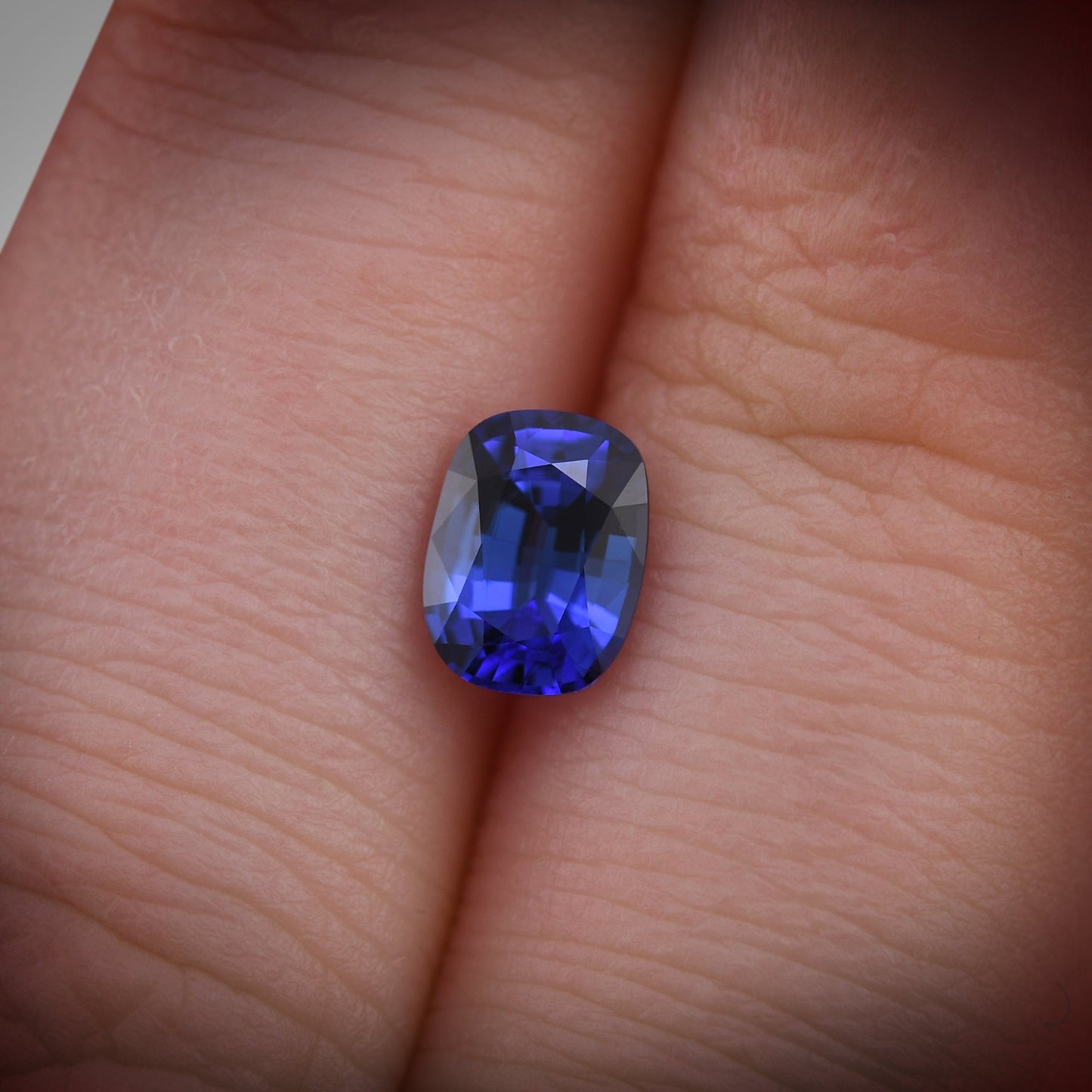 1,15 Karat blauer Kissen-Saphir aus Sri Lanka