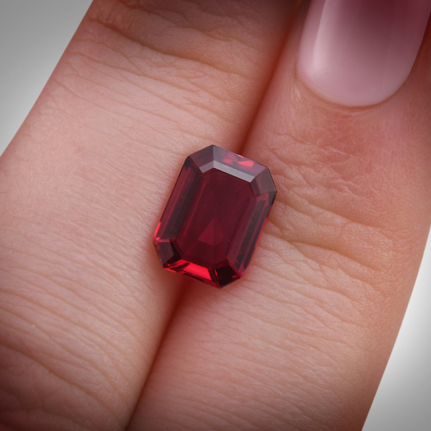 2,39 Karat roter Mosambik-Smaragd-Rubin, GIA-zertifiziert, ohne Hitzeeinwirkung