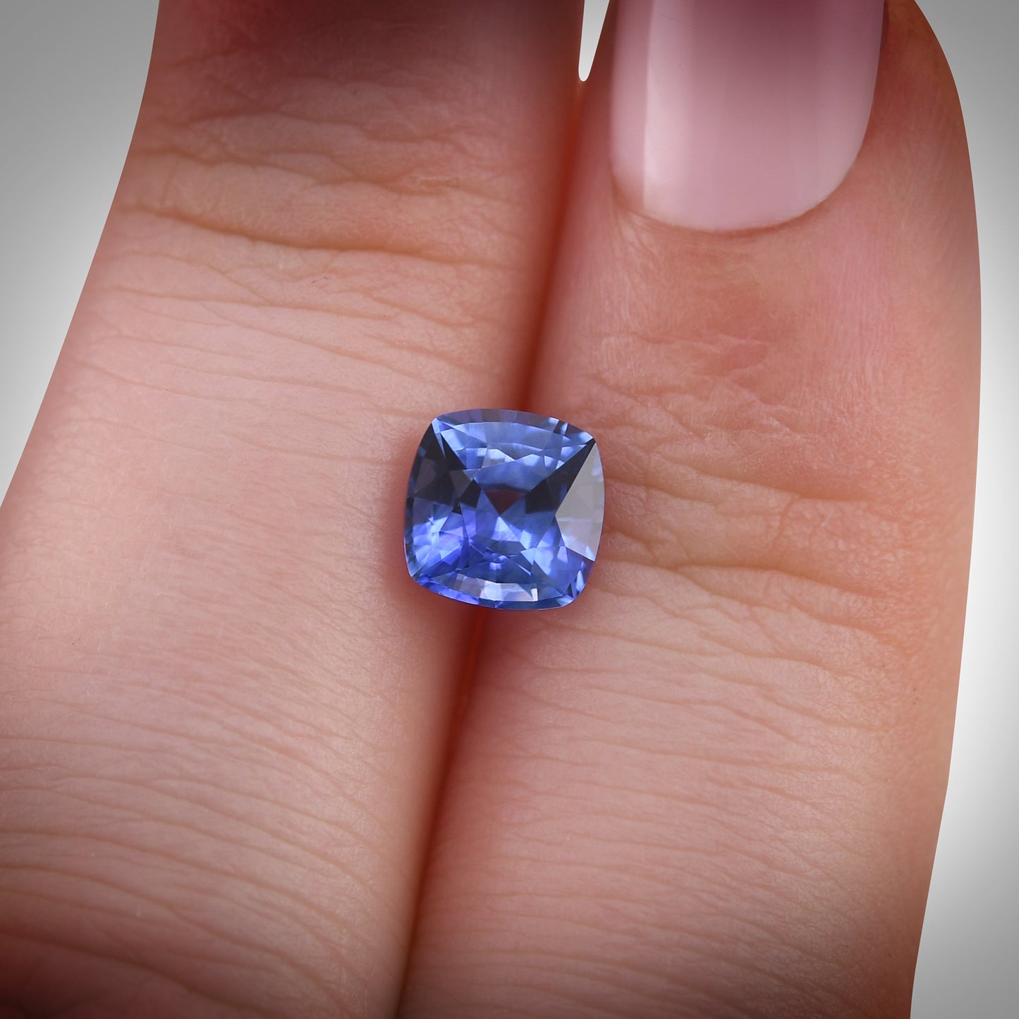 1,52 Karat blauer Kissen-Saphir aus Sri Lanka