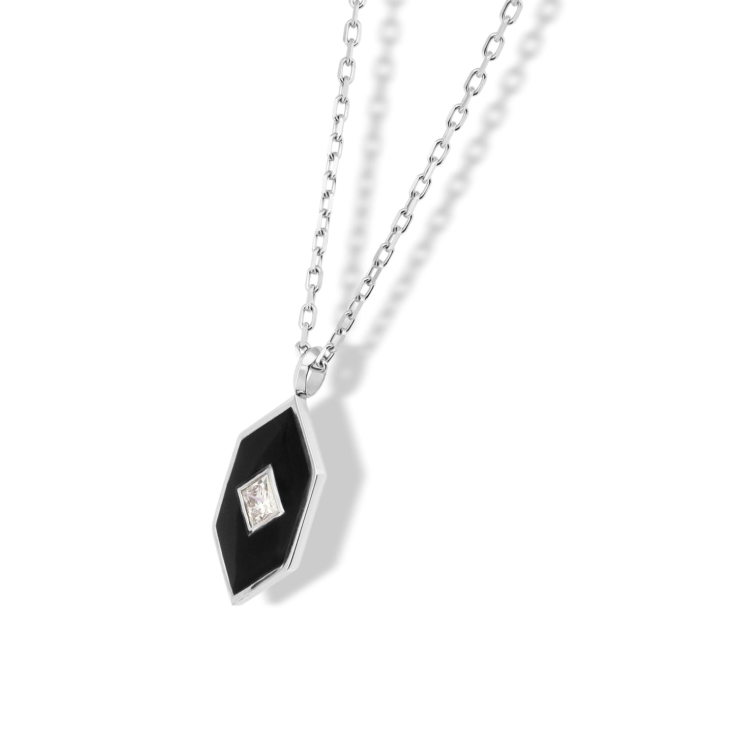 Collection Color Princess Diamond and Enamel Men's Pendant