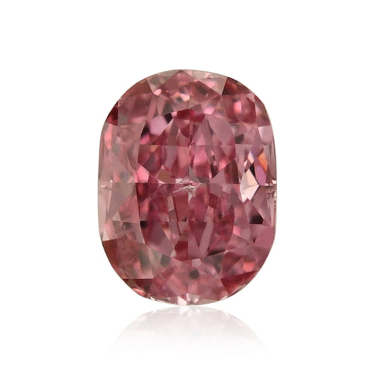 0,07 Karat Fancy Vivid Pink Cushion Diamant (SI1) GIA