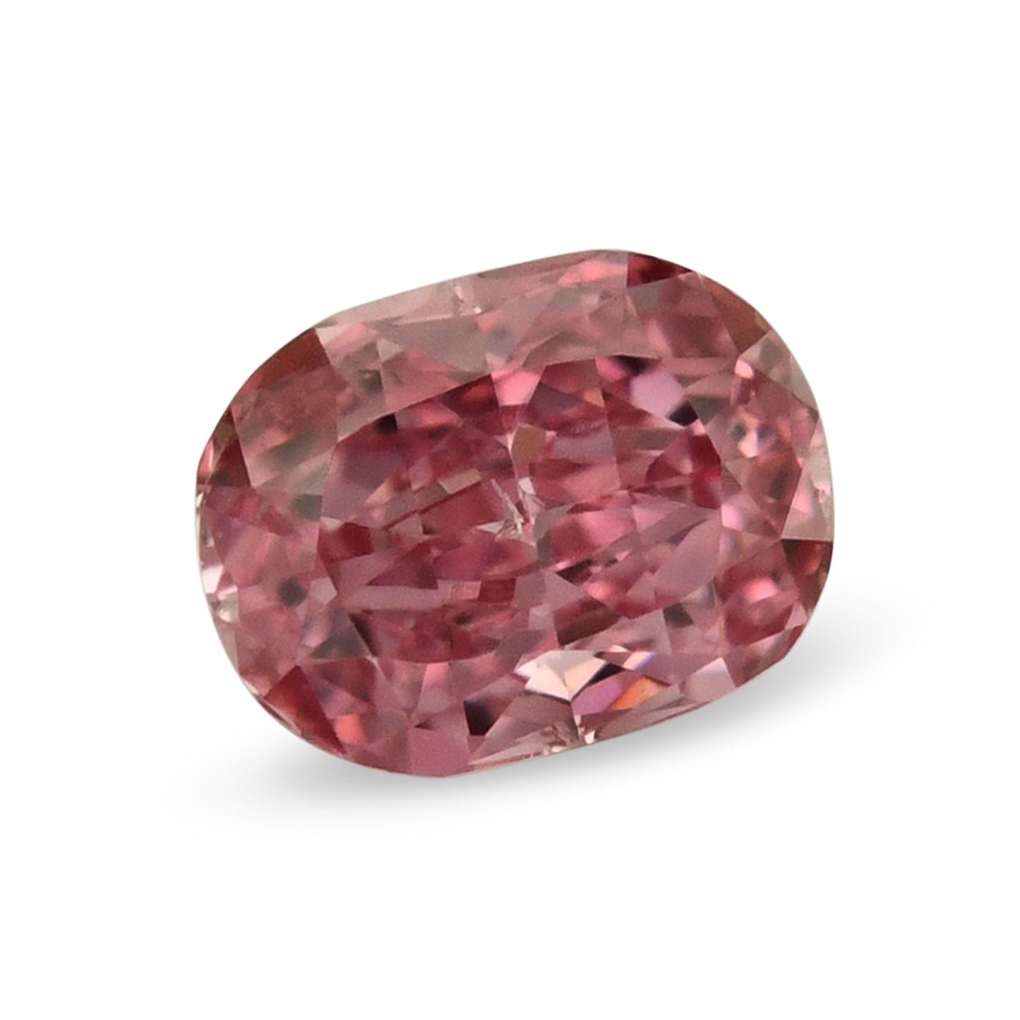 0,07 Karat Fancy Vivid Pink Cushion Diamant (SI1) GIA