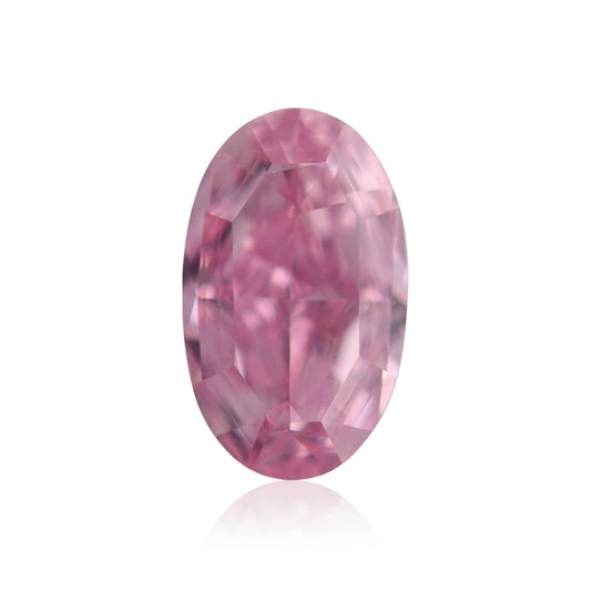 0,13 Karat Fancy Vivid Purplish Pink Ovaler Diamant (VS) GIA