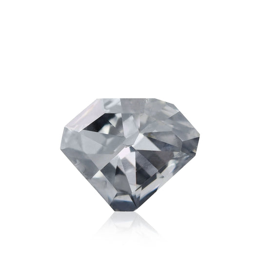 0,14 Karat Diamant im Schildschliff, graublau (SI1), GIA-zertifiziert