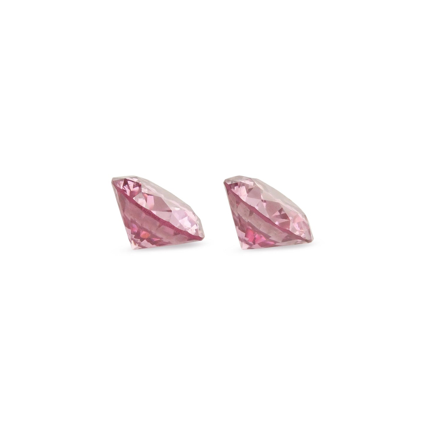 0,14 Karat Fancy Vivid Purplish Pink runde Diamanten (SI2) GIA