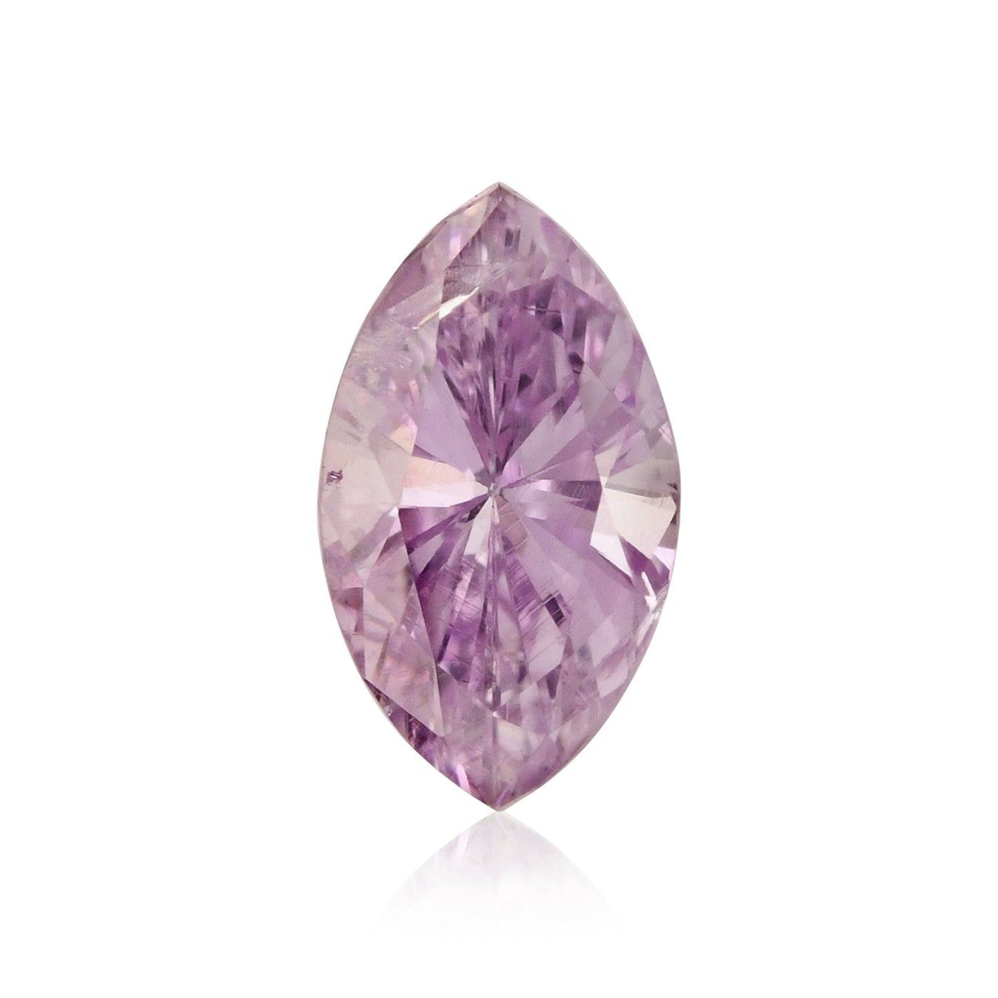 0,15 Karat Fancy Intense Pinkish Purple Marquise-Diamant (I1) GIA