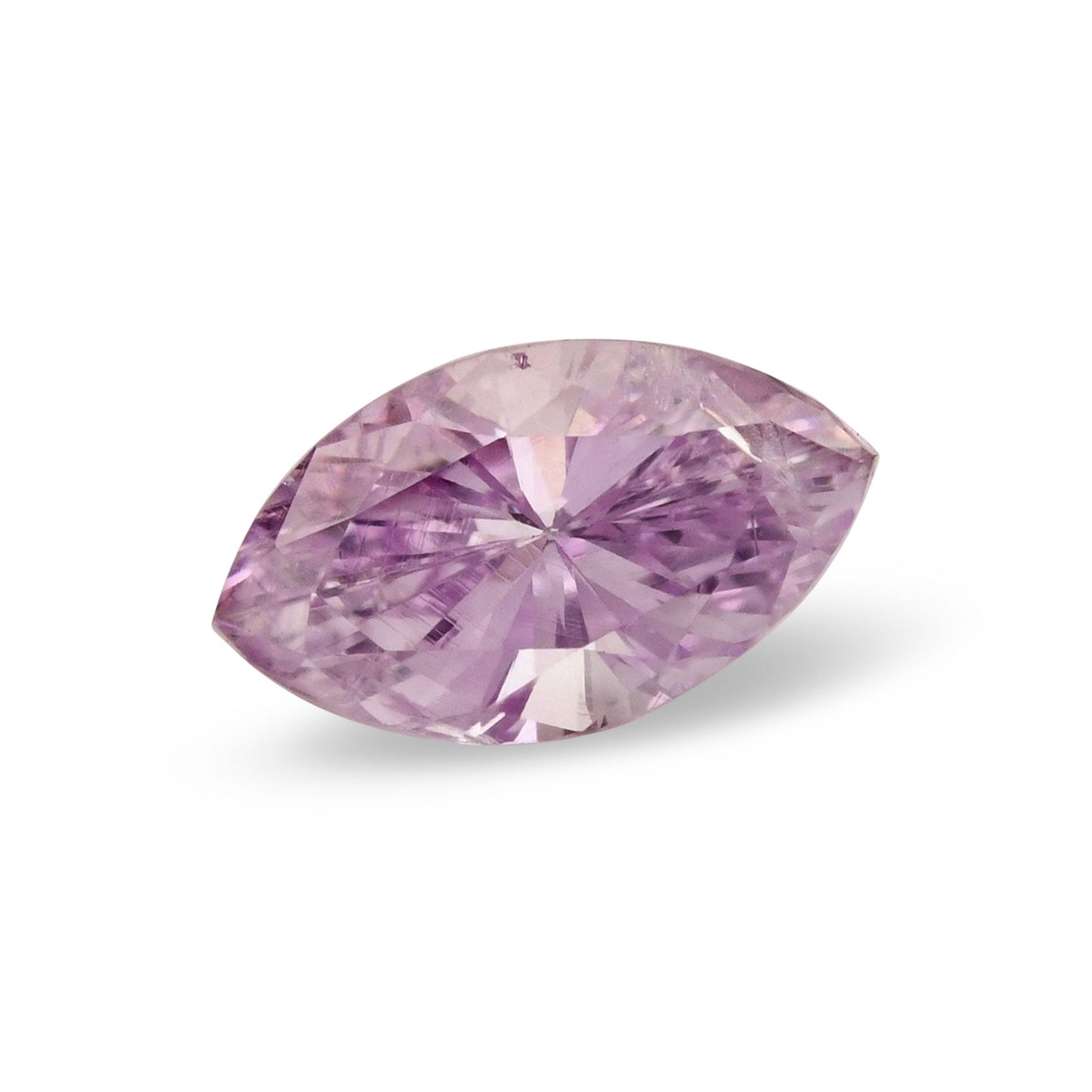 0,15 Karat Fancy Intense Pinkish Purple Marquise-Diamant (I1) GIA
