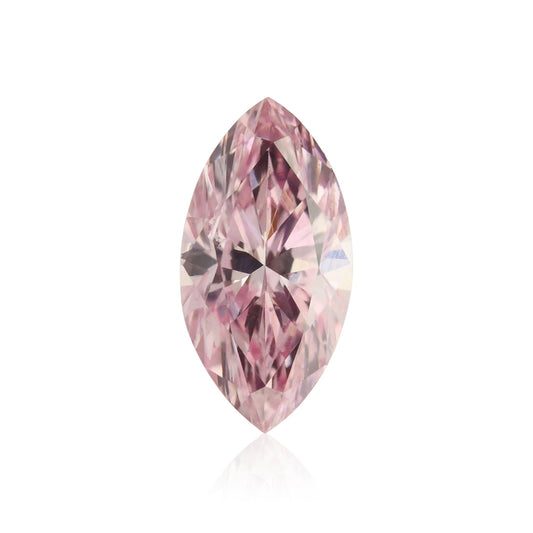 0,15 Karat Fancy Intense Purplish Pink Marquise Diamant SI2 GIA