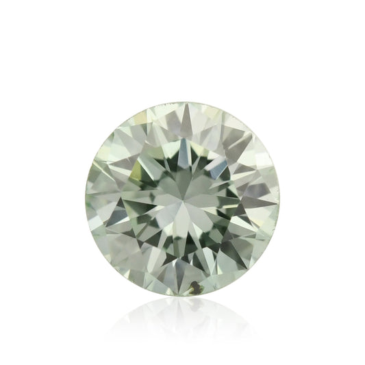 0,15 Karat Fancy Green Runder Diamant SI1 GIA