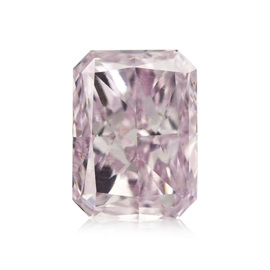 0,17 Karat Fancy Light Purplish Pink Radiant Diamant SI1 GIA