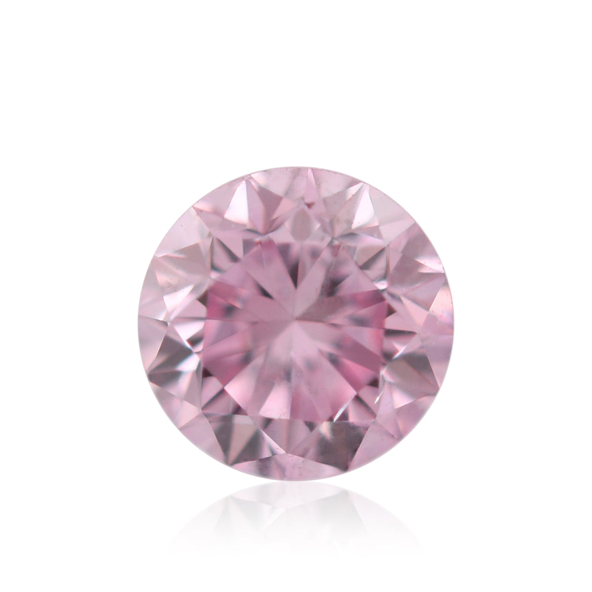 Runder Diamant | 0,18 ct | Fancy Intense Purplish Pink | SI2 | GIA | Ref 674275