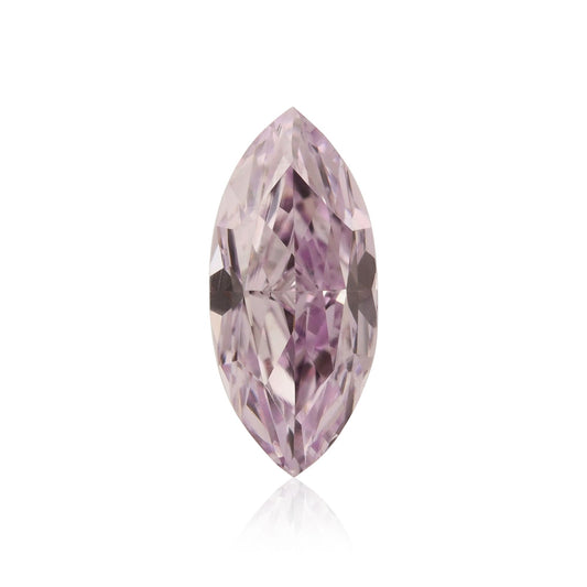 0,25 Karat Fancy Intense Pinkish Purple Marquise-Diamant VS2 GIA