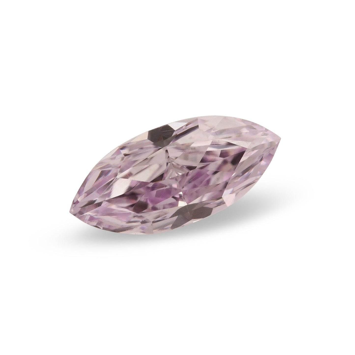0.25 Carat Fancy Intense Pinkish Purple Marquise Diamond VS2 GIA