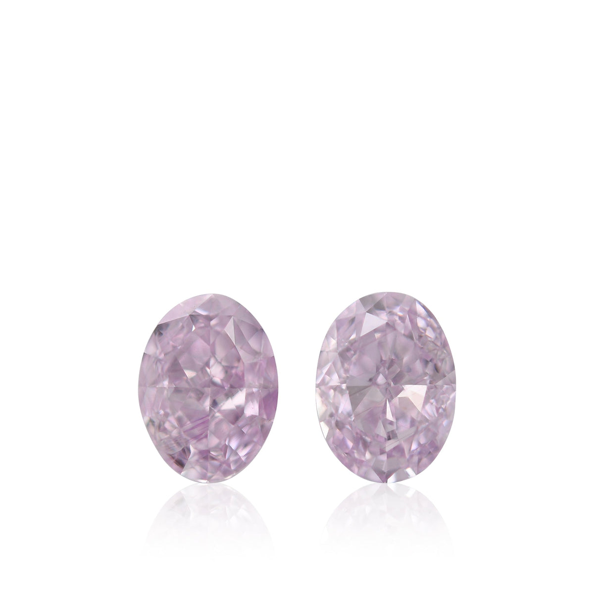Ovaler Diamant | 0,5 ct | Fancy Pinkish Purple | VS2 | GIA | Ref 692554