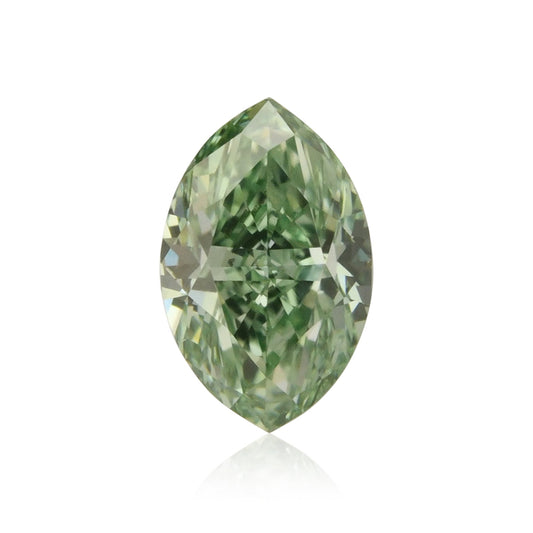 0,26 Karat Fancy Intense Green Marquise-Diamant (VS1) GIA