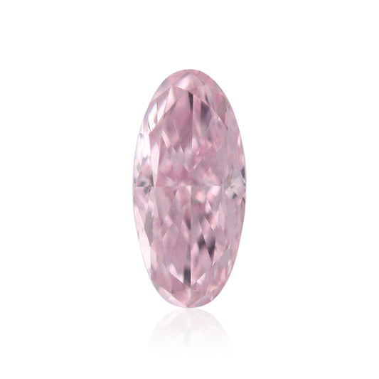 0,29 Karat Fancy Intense Purpurrosa Ovaler Diamant SI1 GIA