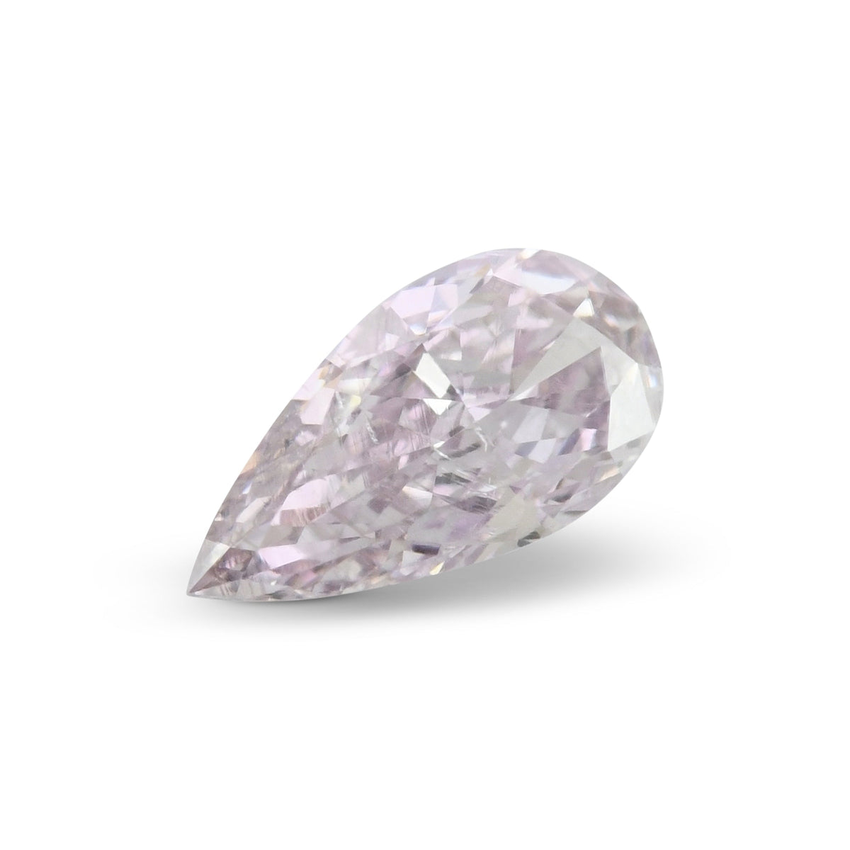 Birnenförmiger Diamant | 0,29 ct | Fancy Light Purplish Pink | SI2 | GIA | Ref 721339