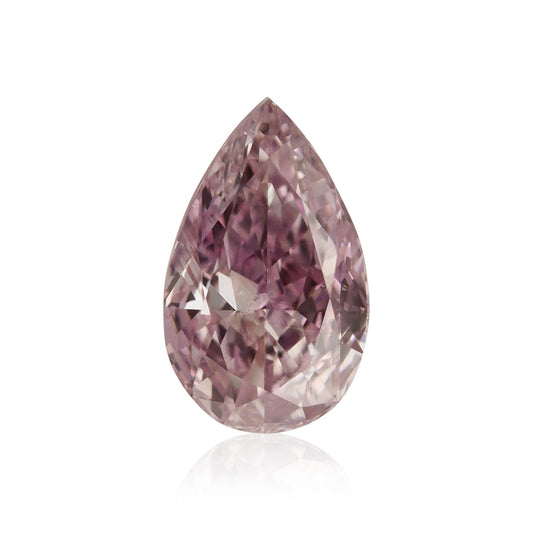0,30 Karat Fancy Purple Pink Birnenförmiger Diamant SI1 GIA