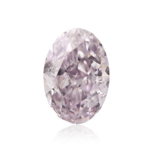 0,31 Karat Fancy Light Purplish Pink Ovaler Diamant VS2 GIA