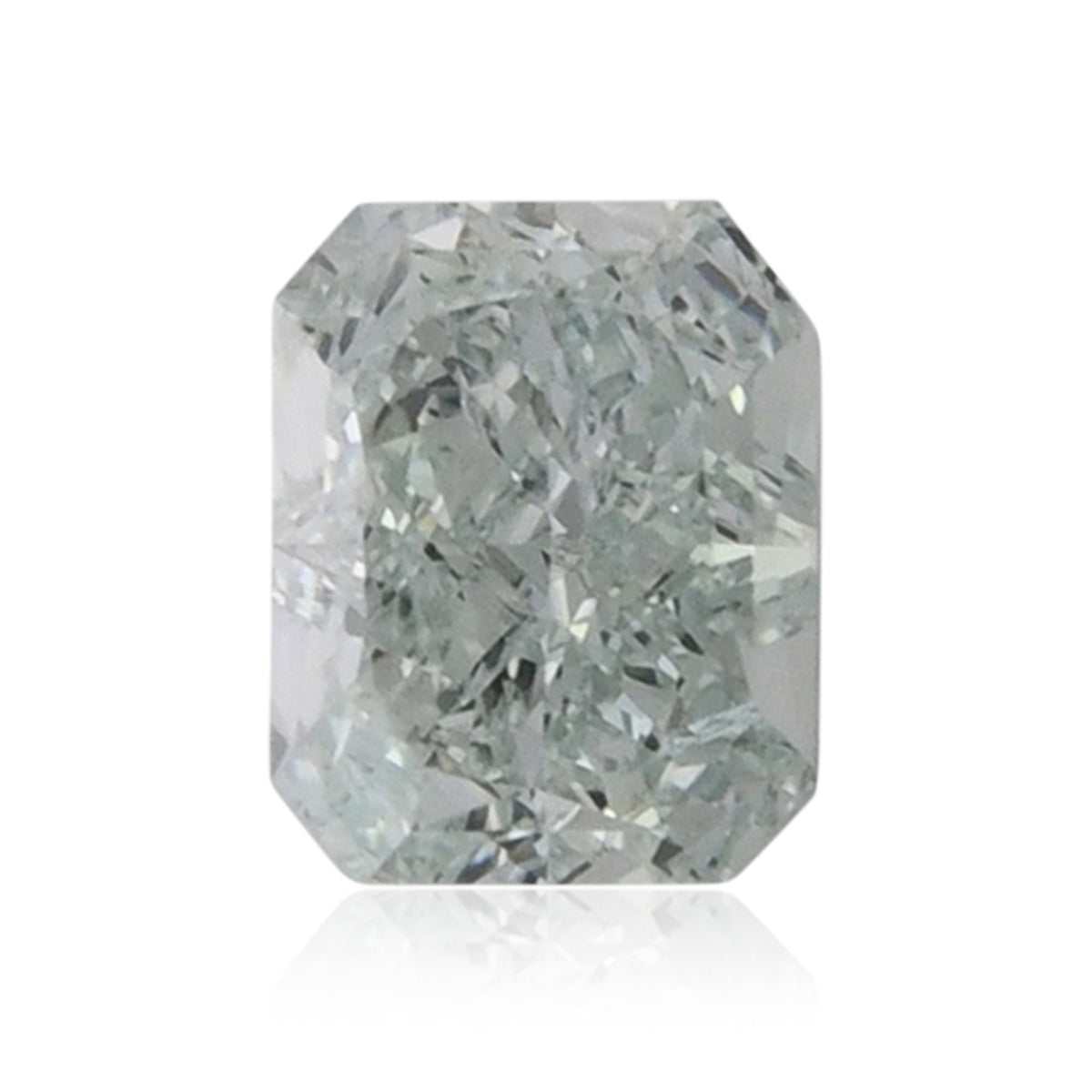 Strahlender Diamant | 0,35 ct | Fancy Light Bluish Green | VS2 | GIA | Ref 717714