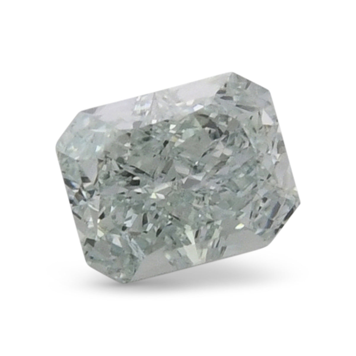 Strahlender Diamant | 0,35 ct | Fancy Light Bluish Green | VS2 | GIA | Ref 717714