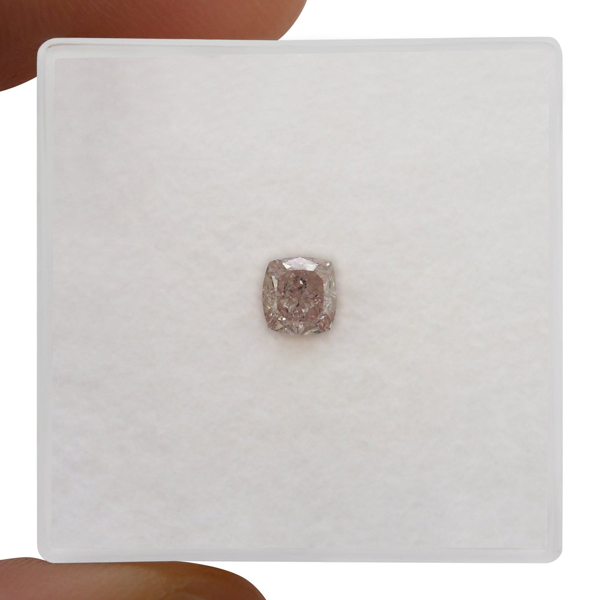 Kissenförmiger Diamant | 0,36 ct | Rosa (Fancy Pink) | VS2 | GIA | Ref. 720385