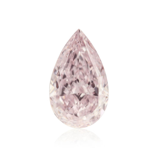 0,38 Karat Fancy Light Purplish Pink Birnenförmiger Diamant VVS2 GIA