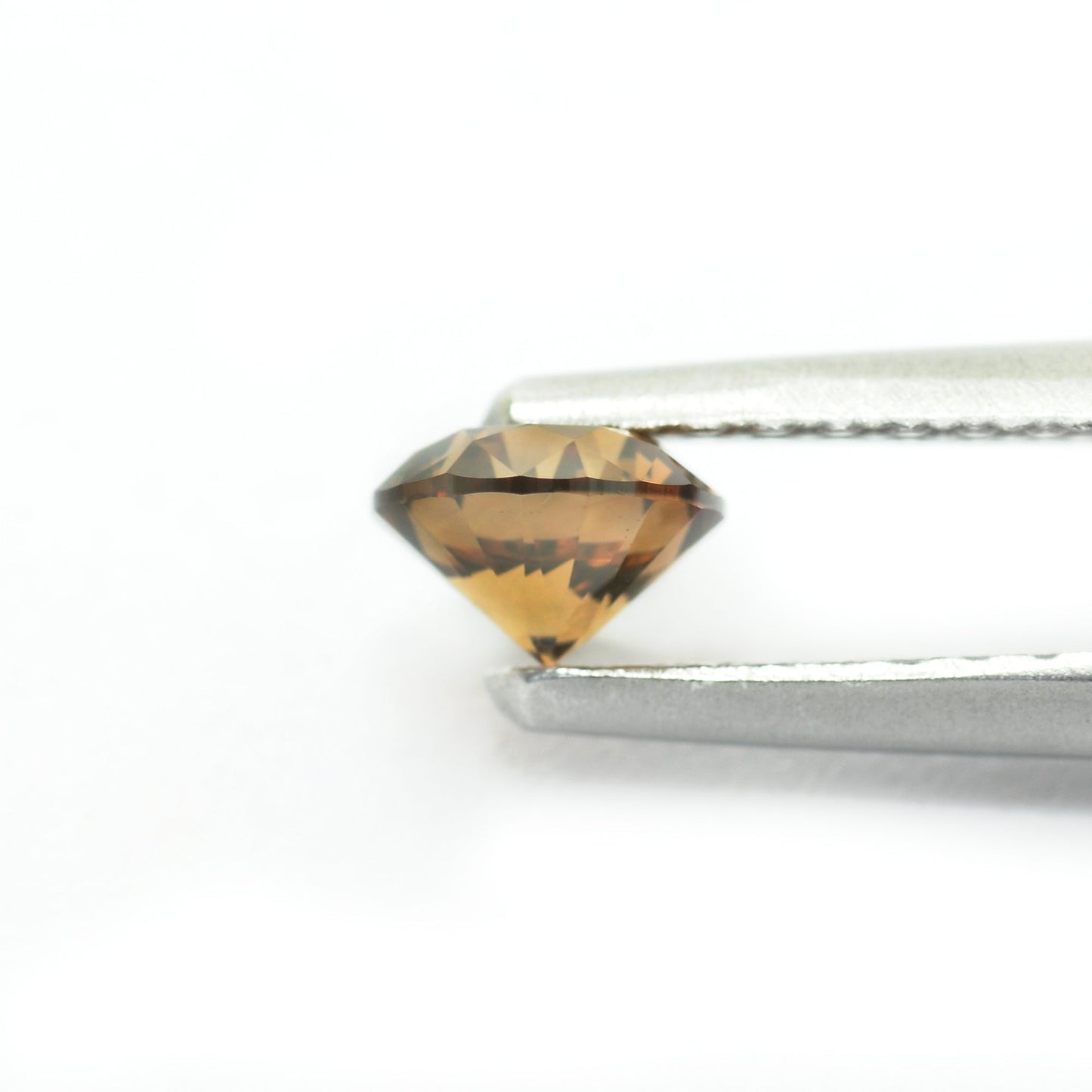0,38 Karat Fancy Deep Brown Rundbrillanter Diamant SI2 IGI