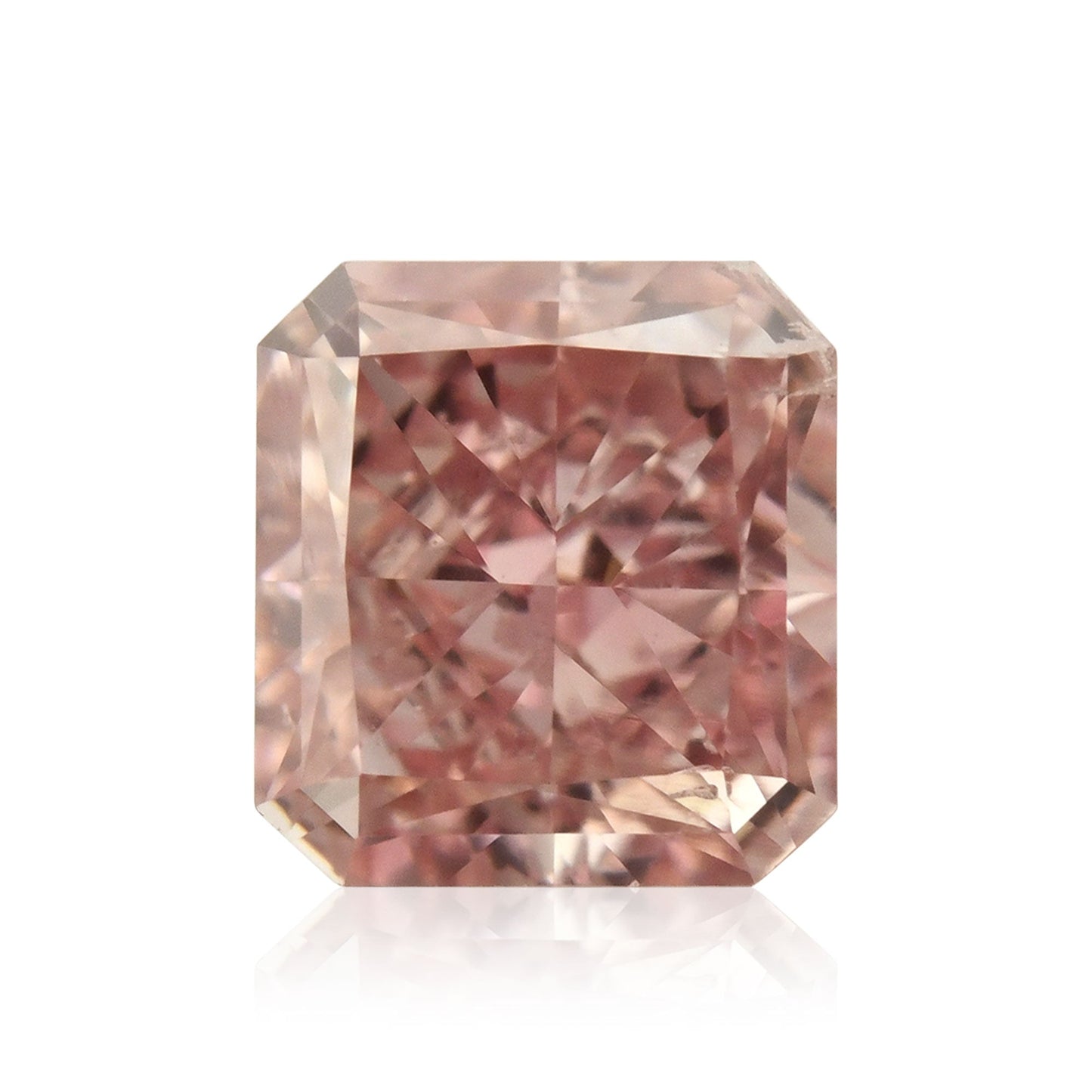 0,39 Karat Fancy Intense Pink Radiant (I1) GIA