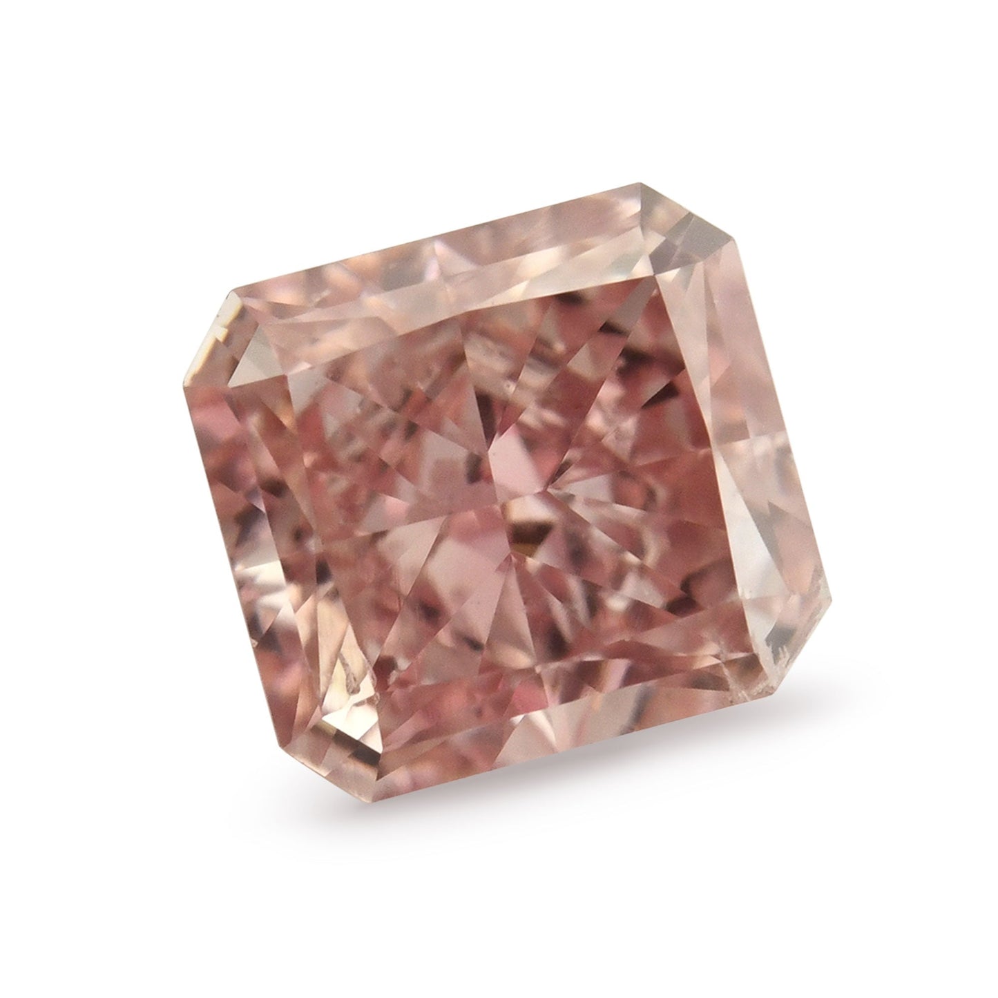 0,39 Karat Fancy Intense Pink Radiant (I1) GIA