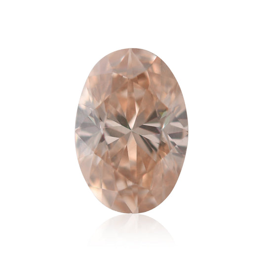 0,39 Karat Fancy Brown Orange Ovaler Diamant VS2 GIA