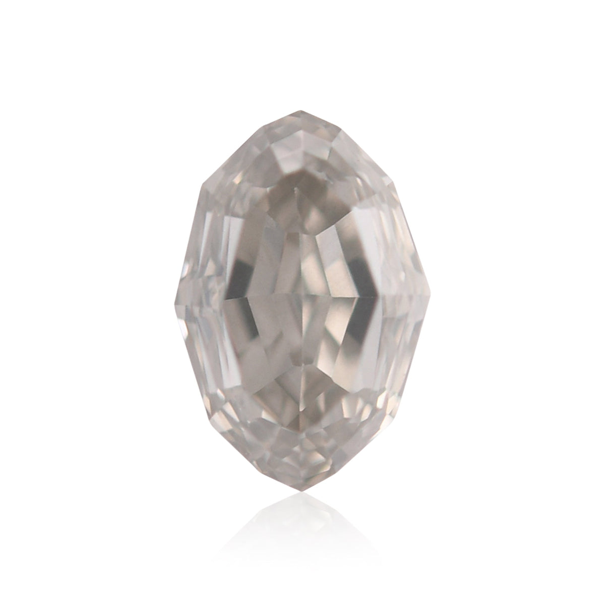 Ovaler Diamant | 0,39 ct | Fancy Gray | SI2 | GIA | Ref. 717198
