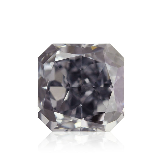 0,40 Karat Fancy Grayish Violet Radiant Diamant SI1 GIA