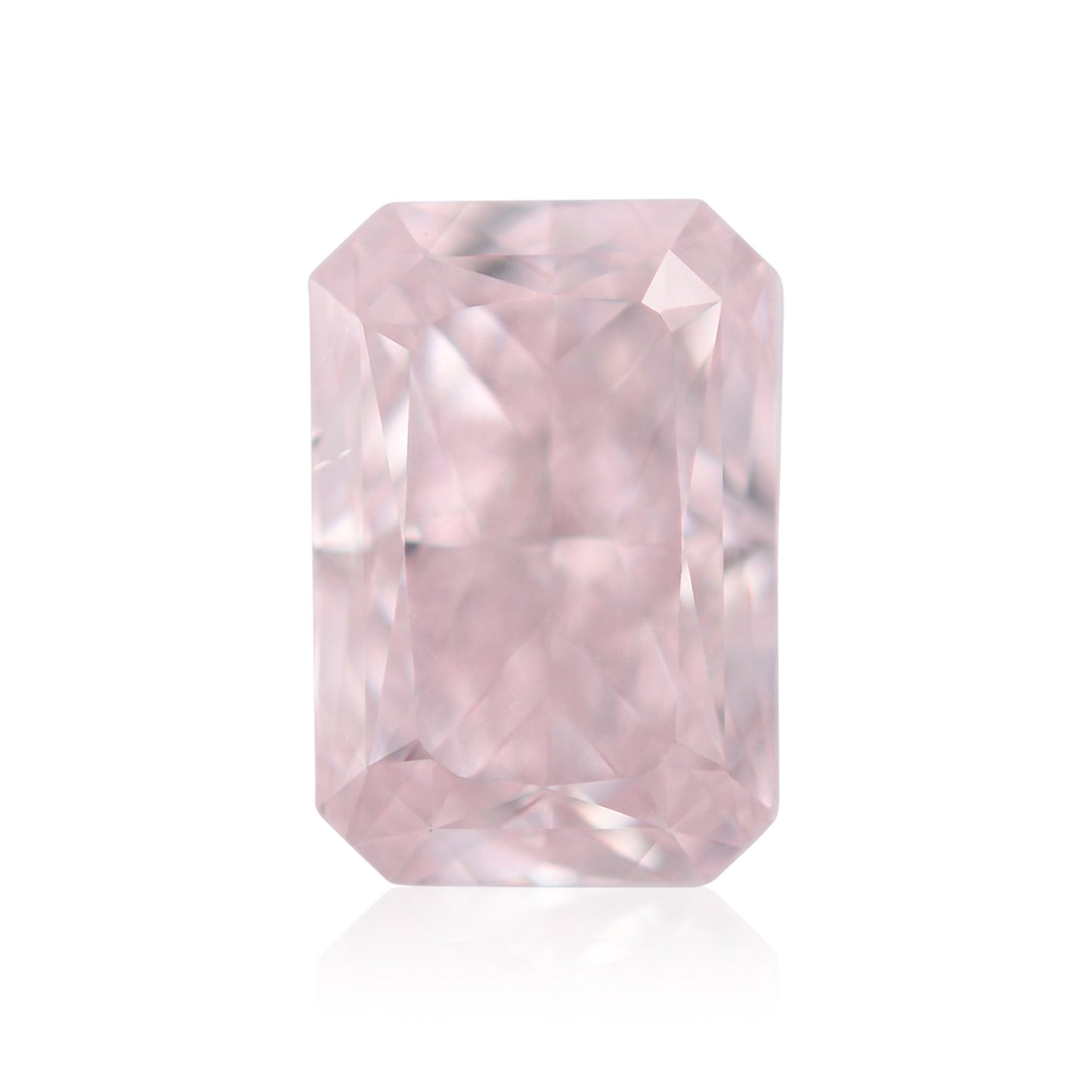0,40 Karat Fancy Pink Radiant Diamant SI1 GIA
