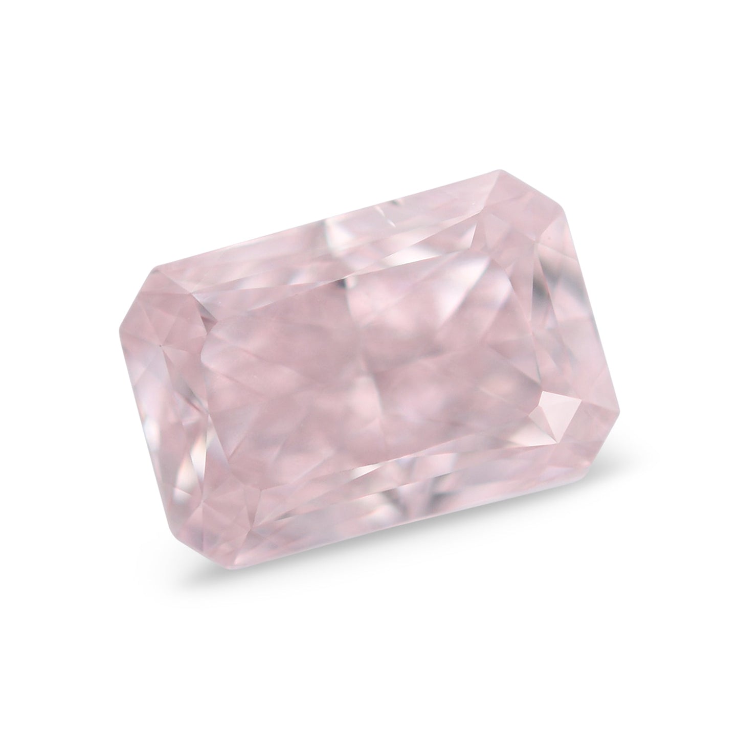 0,40 Karat Fancy Pink Radiant Diamant SI1 GIA