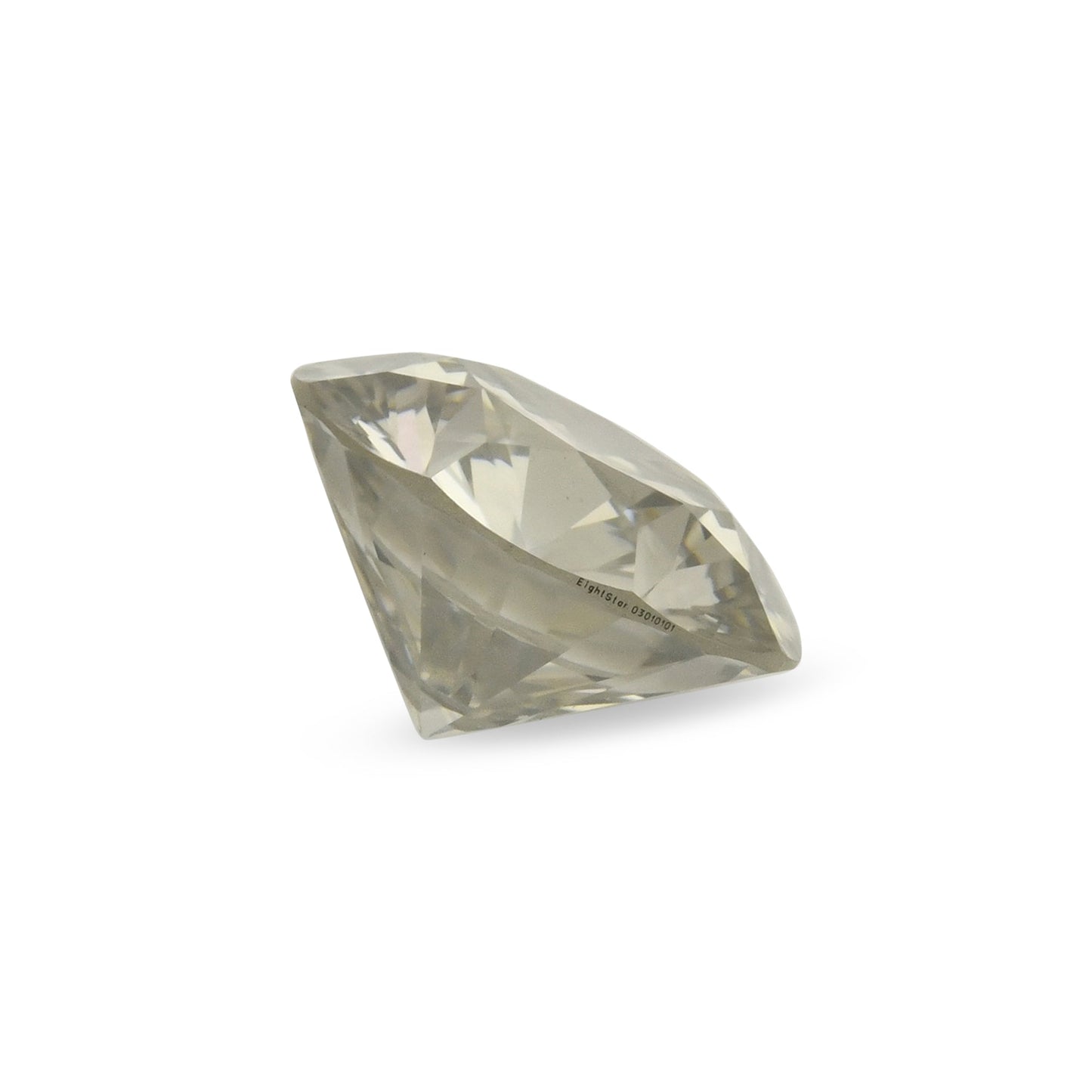 0,41 Karat Fancy Gray Runder Diamant SI1 GIA