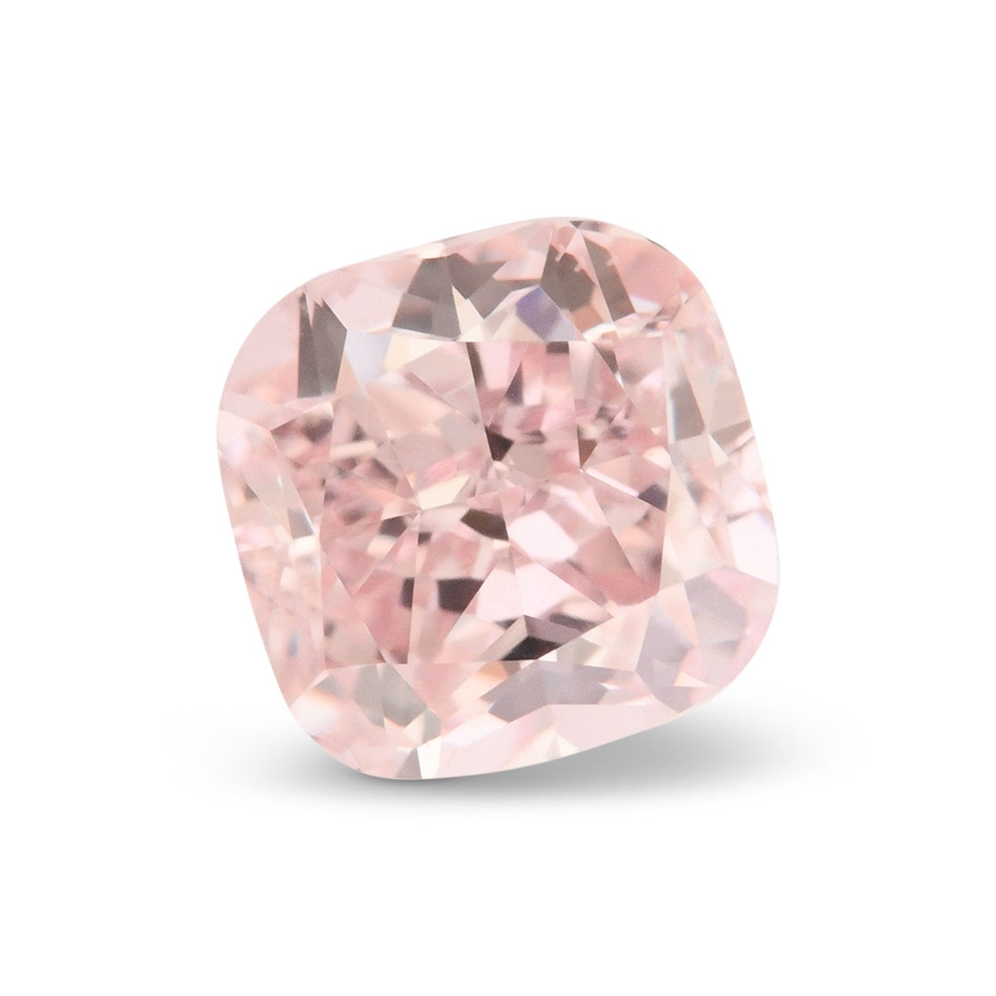 0,44 Karat Fancy Pink Cushion Diamant VS2 GIA